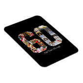 Number 60フォトコラージュ マグネット (右側)