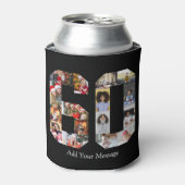 Number 60フォトコラージュ 缶クーラー (缶正面)