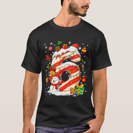 Number 67 Christmas Candy 6 7 Six Seven 6 7 Matchi Tシャツ (正面)