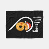 Number 67 Matching Christmas 6 7 Six Seven 6 7 Mem フリースブランケット (正面(横))