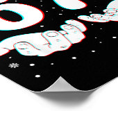 Number 67 Matching Six Seven 6 7 Meme 6-7 Christma ポスター (角)