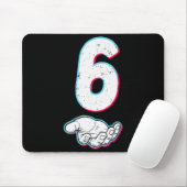 Number 67 Matching Six Seven 6 7 Meme 6 7 Hallowee マウスパッド (マウス)