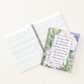 Number 6 24-26あなたの花賛美主。 ノートブック (内部)