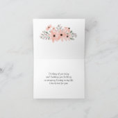 Number 6 24-26 The Lord 賛美 You Bible Verse サンキューカード (内部)