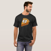 Number 6 7 Thanksgiving Pumpkin Pie Tシャツ (正面フル)