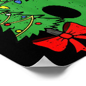 Number 6 Christmas 6 7 Matching 67 Meme Men Women ポスター (角)