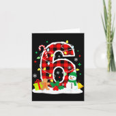 Number 6 Funny 67 Six Seven Meme Matching Couple C カード (正面)