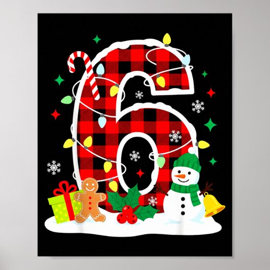 Number 6 Funny 67 Six Seven Meme Matching Couple C ポスター (正面)