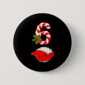 Number 6 Funny 67 Six Seven Meme Matching Couple C 缶バッジ (正面)