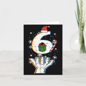 Number 6 Matching 67 Meme Christmas 6 7 Xmas Men W カード (正面)