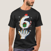 Number 6 Matching 67 Meme Christmas 6 7 Xmas Men W Tシャツ (正面)