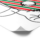 Number 6 Matching 67 Meme Christmas Costume Men Wo ポスター (角)