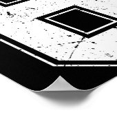 Number 6 Matching Costume 67 Meme Costume Distress ポスター (角)