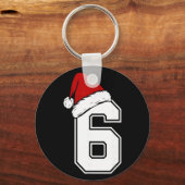 Number 6 Matching Six Seven 6 7 Meme 6 7 Christmas キーホルダー (正面)