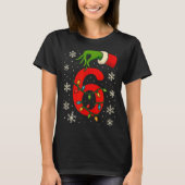 Number 6 Matching Six Seven Meme Christmas Boys Yo Tシャツ (正面)