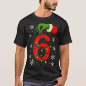 Number 6 Matching Six Seven Meme Christmas Boys Yo Tシャツ (正面)