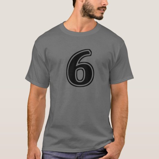 Number 6 Six Front Tシャツ (正面)