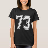 Number 73 tシャツ (正面)
