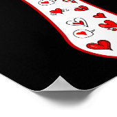 Number 7 Couple Costume Duo 67 Meme Six Seven Vale ポスター (角)