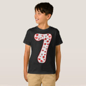 Number 7 Couple Costume Duo 67 Meme Six Seven Vale Tシャツ (正面フル)