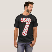 Number 7 Couple Costume Duo 67 Meme Six Seven Vale Tシャツ (正面フル)