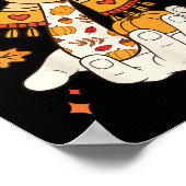 Number 7 Funny Meme Saying 6 7 Six Seven Turkey Th ポスター (角)