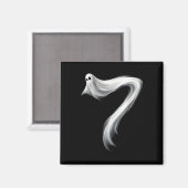 Number 7 Ghost Funny Six Seven 67 Halloween Meme  マグネット (正面/裏面)