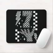 Number 7 Matching 67 Meme Checkered Costume Kids _ マウスパッド (マウス)