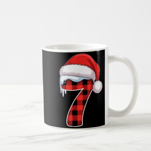 Number 7 Matching 6 7 Meme Christmas Costume Men W コーヒーマグカップ (右)