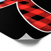 Number 7 Matching 6 7 Meme Christmas Costume Men W ポスター (角)