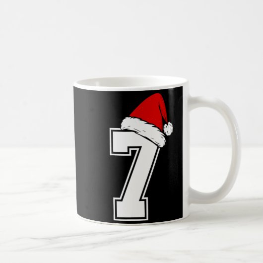 Number 7 Matching Six Seven 6 7 Meme 6 7 Christmas コーヒーマグカップ (右)