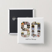 Number 80フォトコラージュ 缶バッジ (正面&裏面)