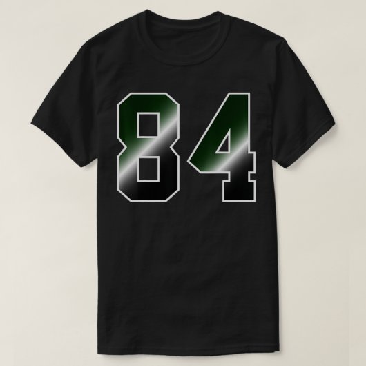 number 84  tシャツ (デザイン正面)