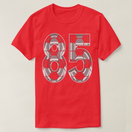 Number 85 Jersey 85 Mom Playerファン1 Tシャツ (デザイン正面)