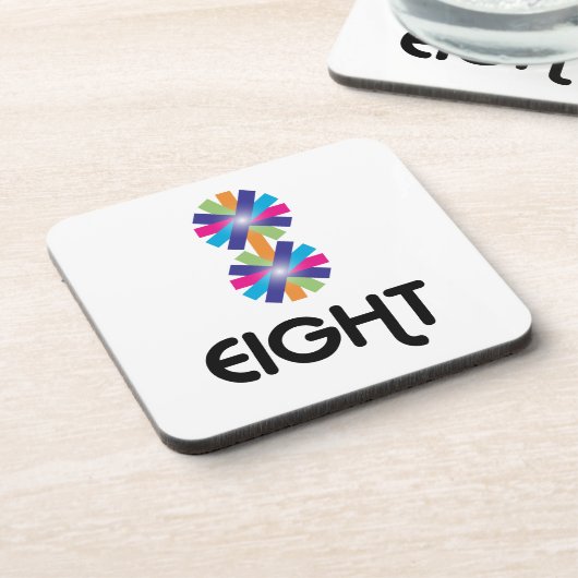 Number 8 creative design コースター (左側)