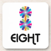 Number 8 creative design コースター (正面)