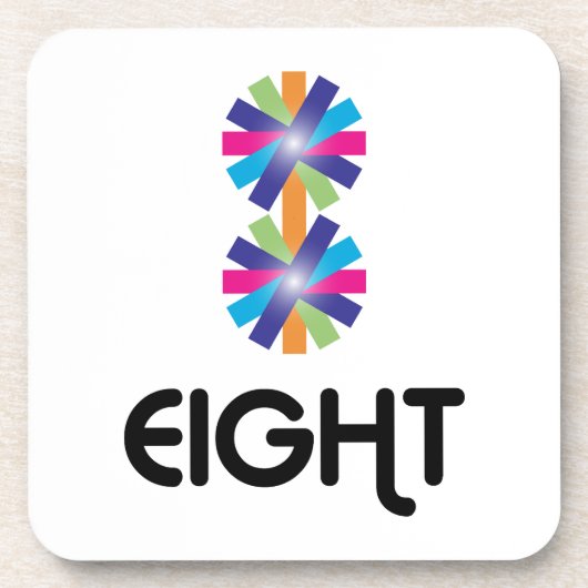 Number 8 creative design コースター (正面)