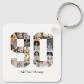 Number 90フォトコラージュ キーホルダー (裏面)