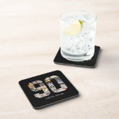 Number 90フォトコラージュ コースター (右側)