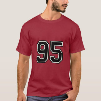 Number 95 Varsity Sports Jersey | 95th Birthday Tシャツ