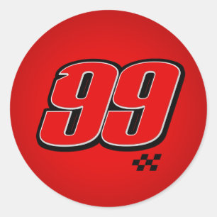 Number 99 – ステッカー