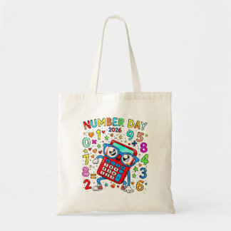 Number Day 2026 Calculator Math Tote Bag トートバッグ