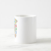 Number Day 2026 Cute Maths Calculator Mug コーヒーマグカップ (中央)