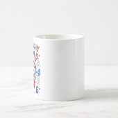 Number Day 2026 Cute Maths Calculator Mug コーヒーマグカップ (中央)