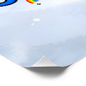 Number Day 2026 Cute Maths Sticker for Kids ポスター (コーナー)