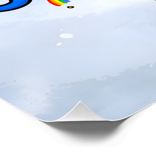 Number Day 2026 Cute Maths Sticker for Kids ポスター (コーナー)