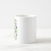 Number Day 2026 Green Maths Calculator Mug コーヒーマグカップ (中央)