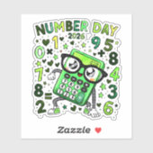 Number Day 2026 Maths Sticker for Kids シール (シート)