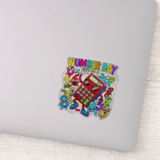 Number Day 2026 Maths Sticker for Kids UK Schools シール