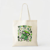 Number Day Calculator Math Design Tote Bag トートバッグ (正面)
